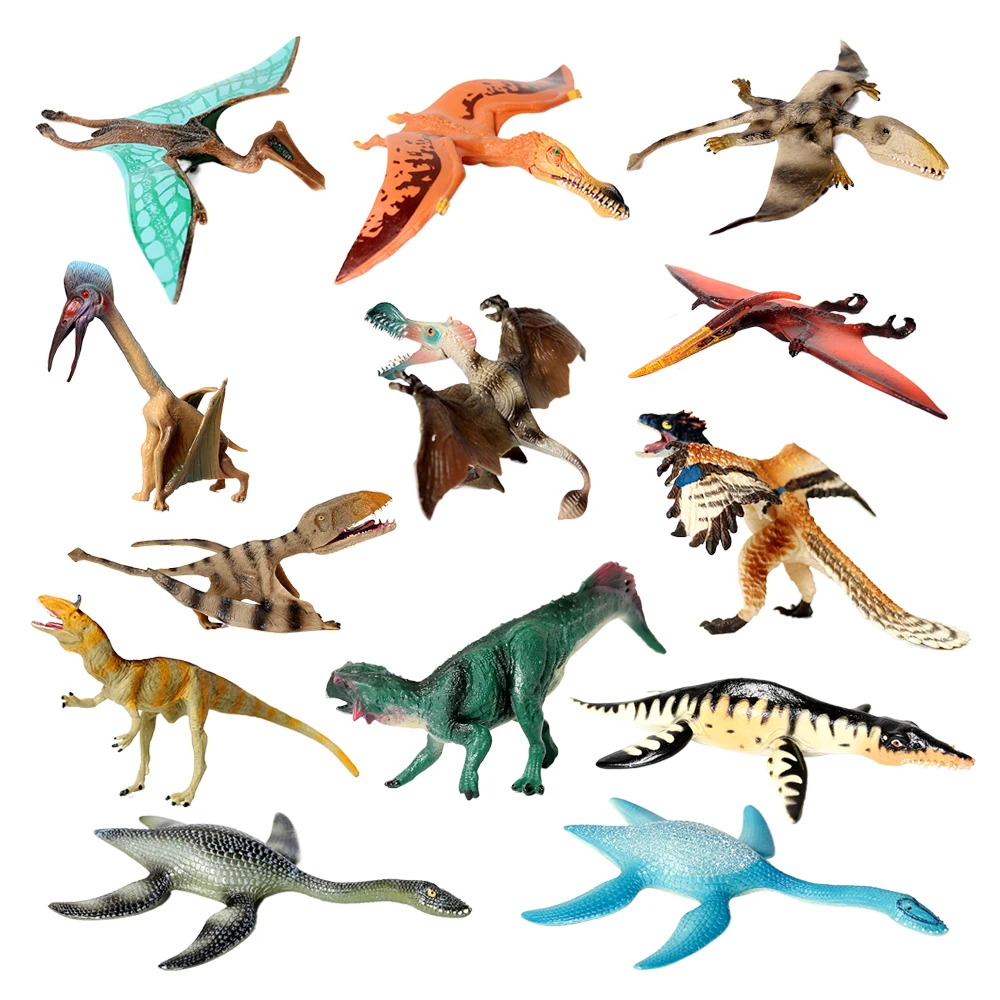 Kids Toys Reviews - Children Dinosaurs Toys Brachiosaurus Mosasaurus Pterosaur