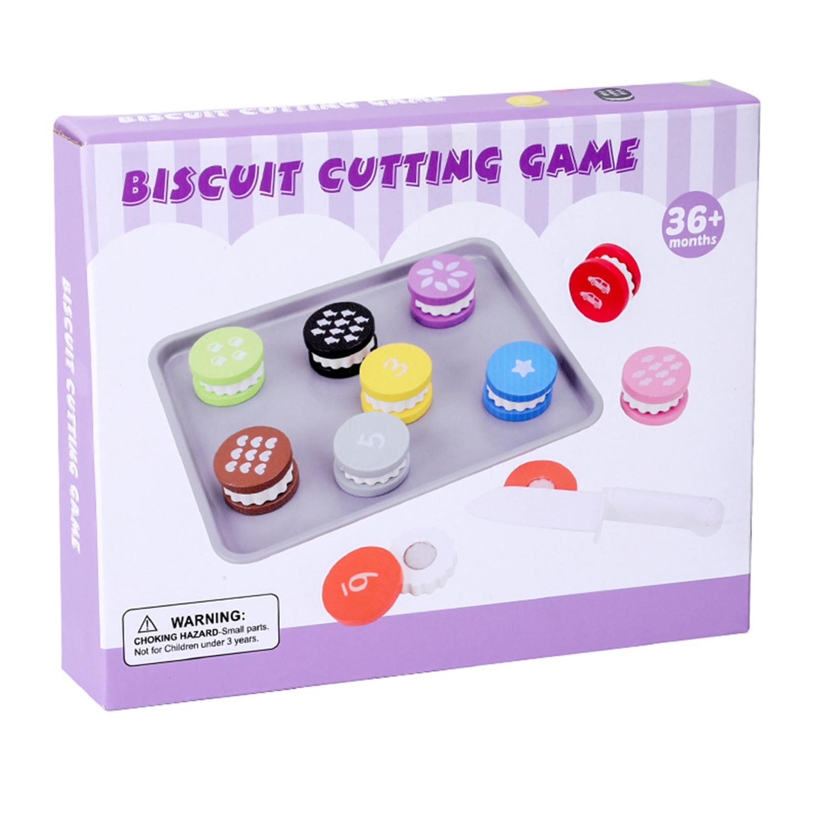 Wooden Toy Food Cookie Playset - Kids Toys Kitchen Set review and price