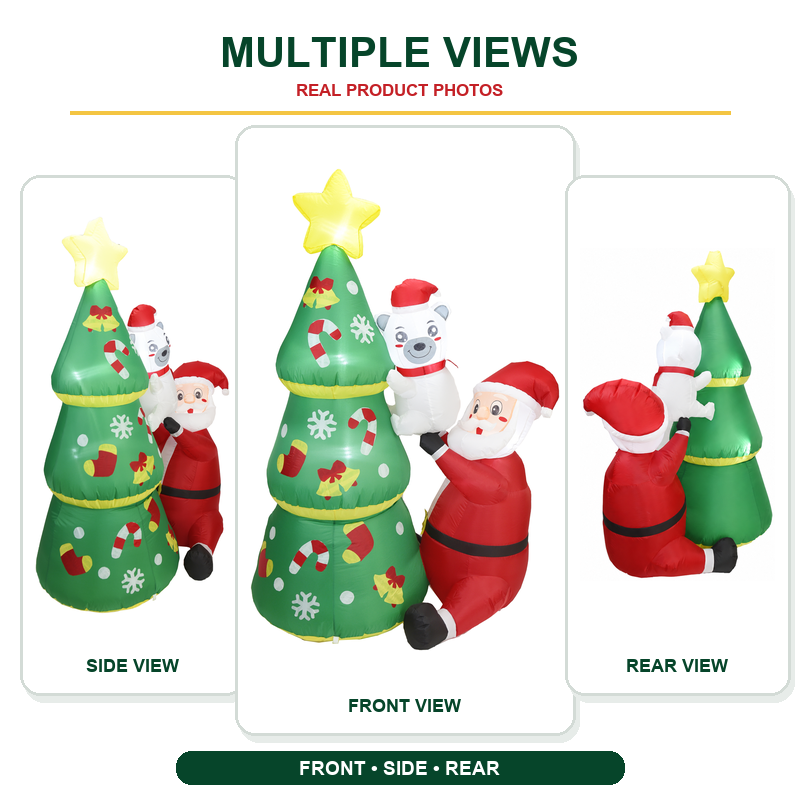 6FT Christmas Inflatable Santa - Kids Yard Toys review and price