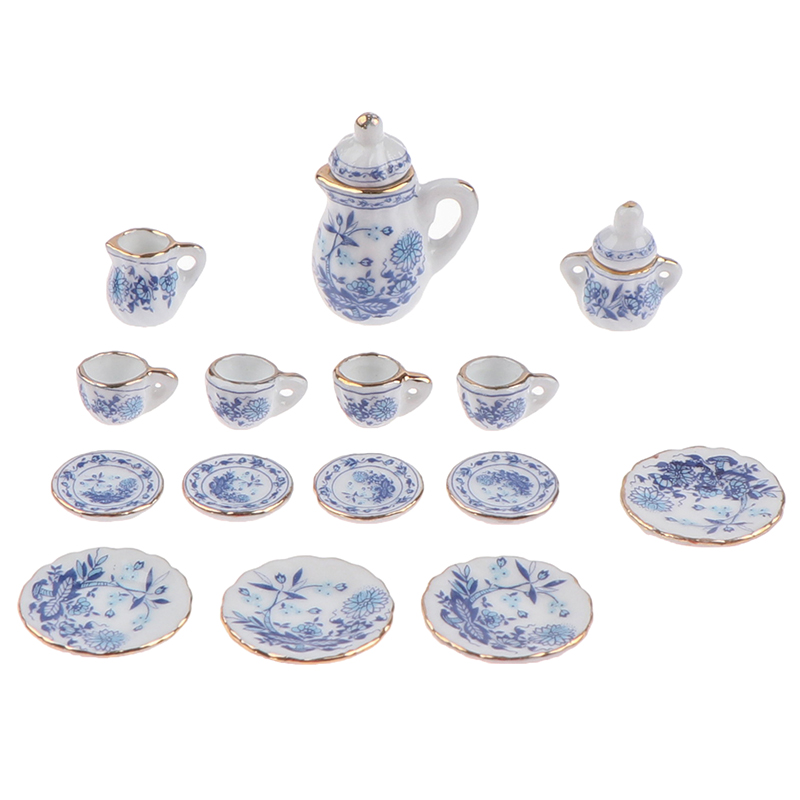 15Pcs 1:12 Miniature Porcelain - Kids Toys Kitchen Set review and price