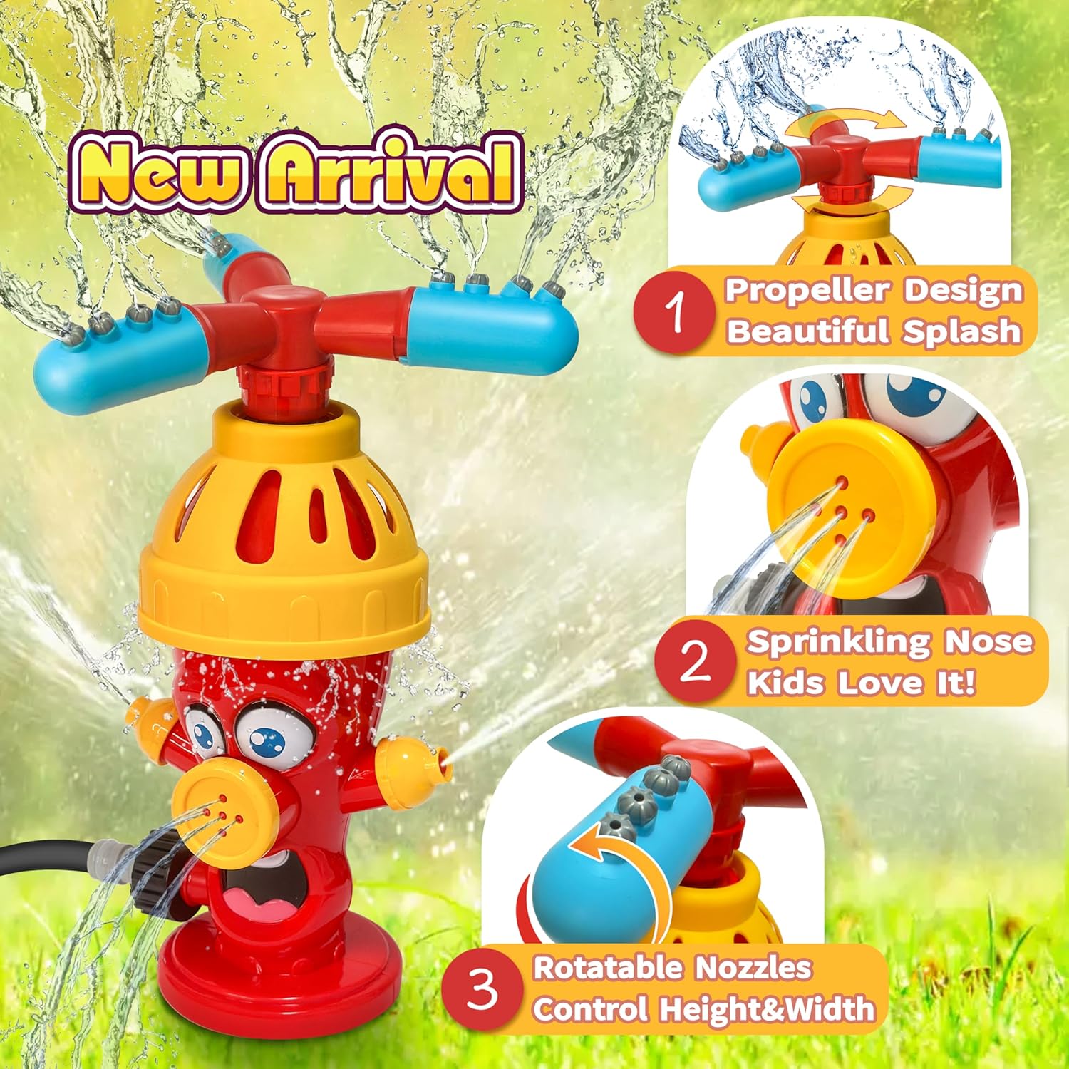 Water Spray Toy Hydrant Sprink - Kids Yard Toys review and price