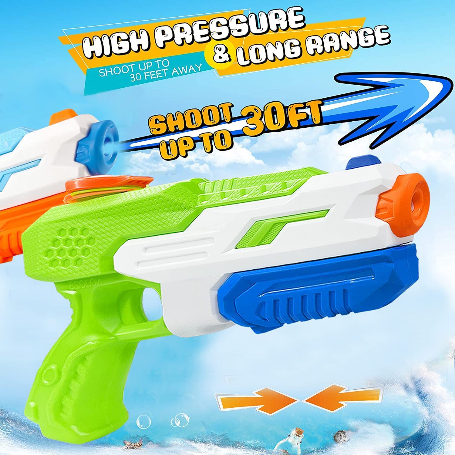 600CC Water Guns Summer Soaker - Kids Yard Toys review and price